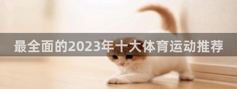 u球体育UFC：最全面的2023年十大体育运动推荐