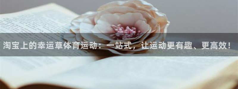 u球体育官网下载：淘宝上的幸运草体育运动：一站式，让运动更有趣、更高效！