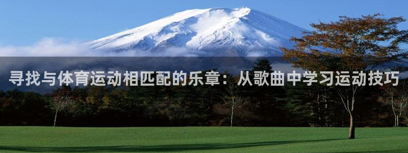 u球体育ios下载：寻找与体育运动相匹配的乐章：从歌曲中学习运动技巧